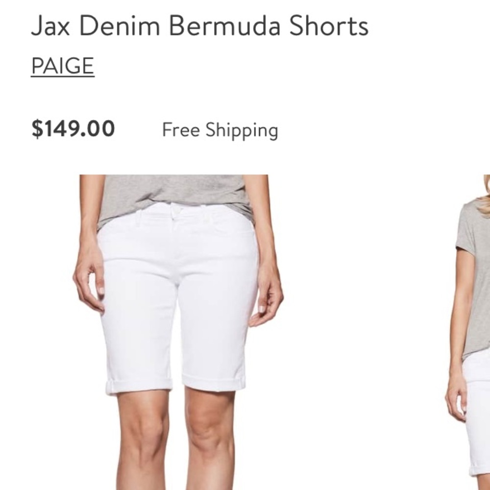 Paige Shorts from anthropologie size 24